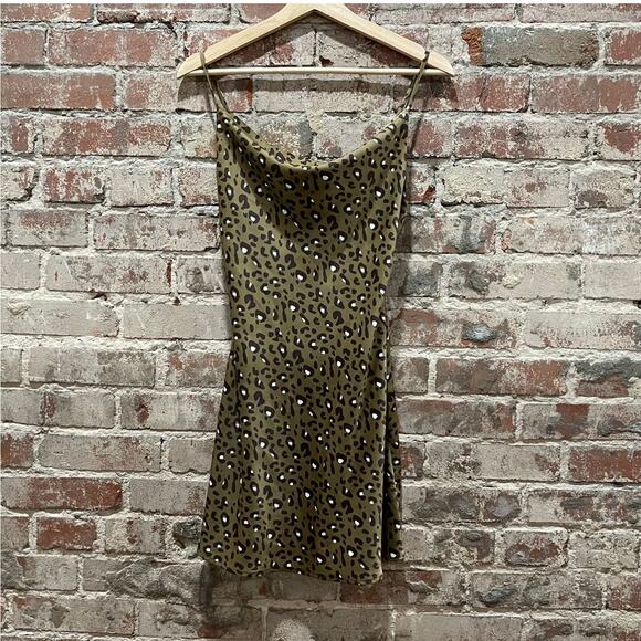 Urban Outfitters Mallory Cowl Neck Slip Dress Size XS - Picture 4 of 7